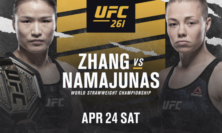 OFICJALNIE: Weili Zhang vs. Rose Namajunas na UFC 261