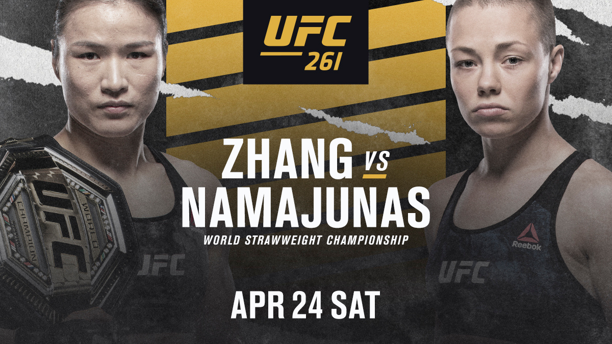 OFICJALNIE: Weili Zhang vs. Rose Namajunas na UFC 261