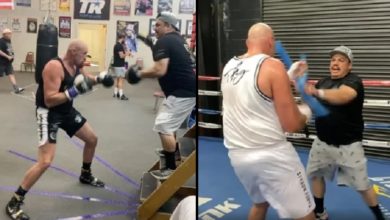 Tyson Fury w życiowej formie przed walką z Anthonym Joshuą! Jest wideo z treningu! [WIDEO]