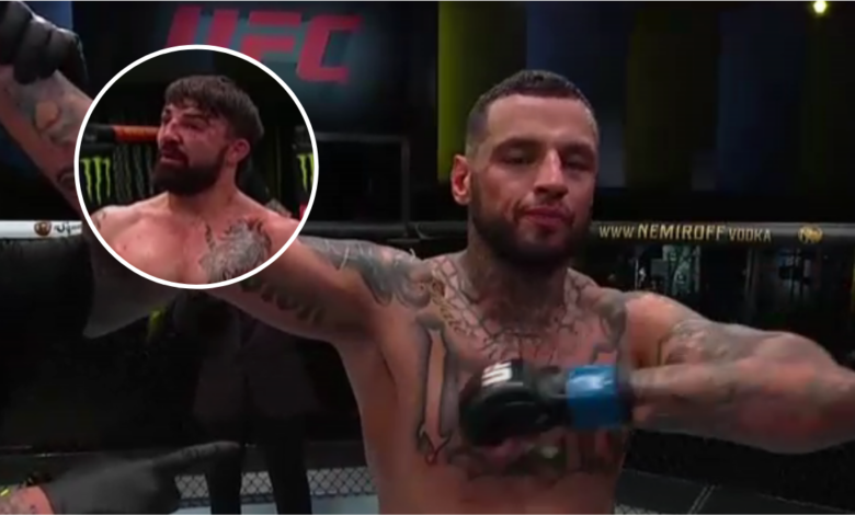 UFC Vegas 23: Daniel Rodriguez pewnie wypunktował Mike'a Perry'ego na otwarcie karty głównej
