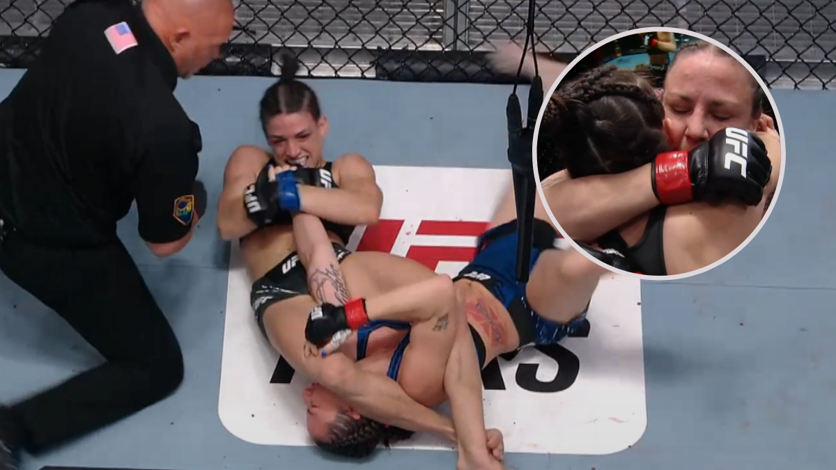 UFC Vegas 23: Mackenzie Dern poddaje Ninę Nunes balachą w pierwszej rundzie [RELACJA]