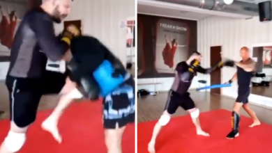 (VIDEO) Tak Szymon Kołecki trenuje do walki z Akopem Szostakiem. Zobaczymy nokaut w pierwszej rundzie?