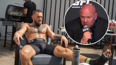 Dana White o problemach zdrowotnych McGregora: "Dostał pozwolenie od komisji sportowej, ale tego nie zrobił. Od lat cierpi na..."