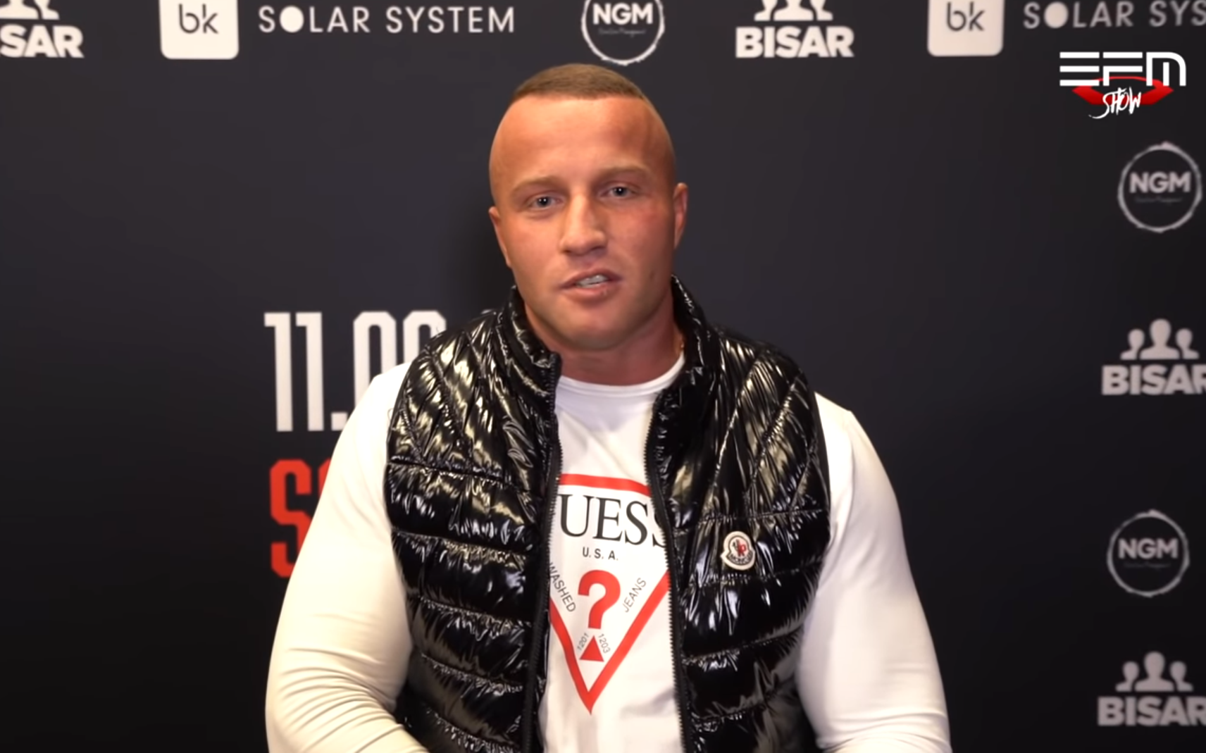 (VIDEO) Denis Załęcki przed EFM Show 2: "Wychodzę z każdym! Czterech mocnych fighterów już odmówiło..."