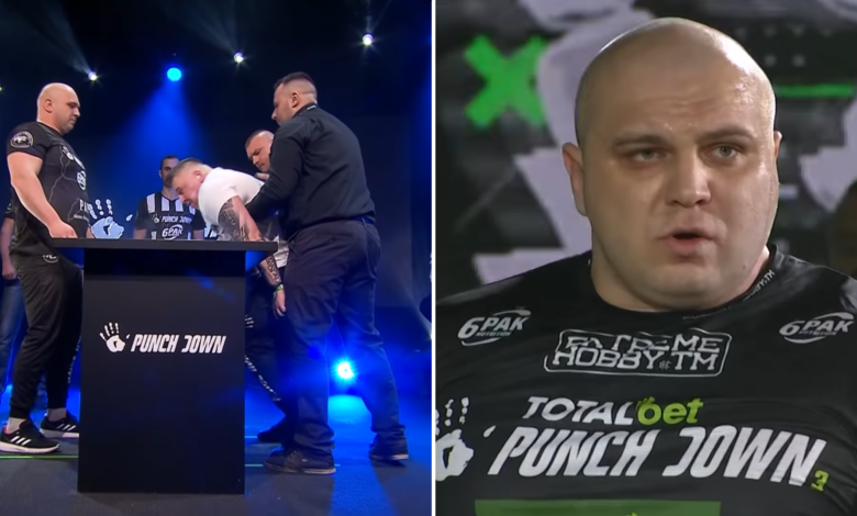 (VIDEO) Tak uderza Dawid "Zaleś" Zalewski! Po jego liściach zawodnicy padają znokautowani albo uciekają ze sceny!