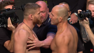 (VIDEO) UFC 267: Oficjalna ceremonia ważenia i face-to-face! Ogromne emocje przed galą w Abu Zabi!