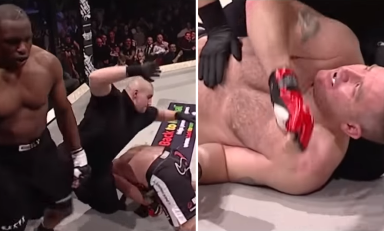 (VIDEO) Tak Dillian Whyte zadebiutował w MMA! Ciężki nokaut w 12 sekund, rywal bez żadnych szans