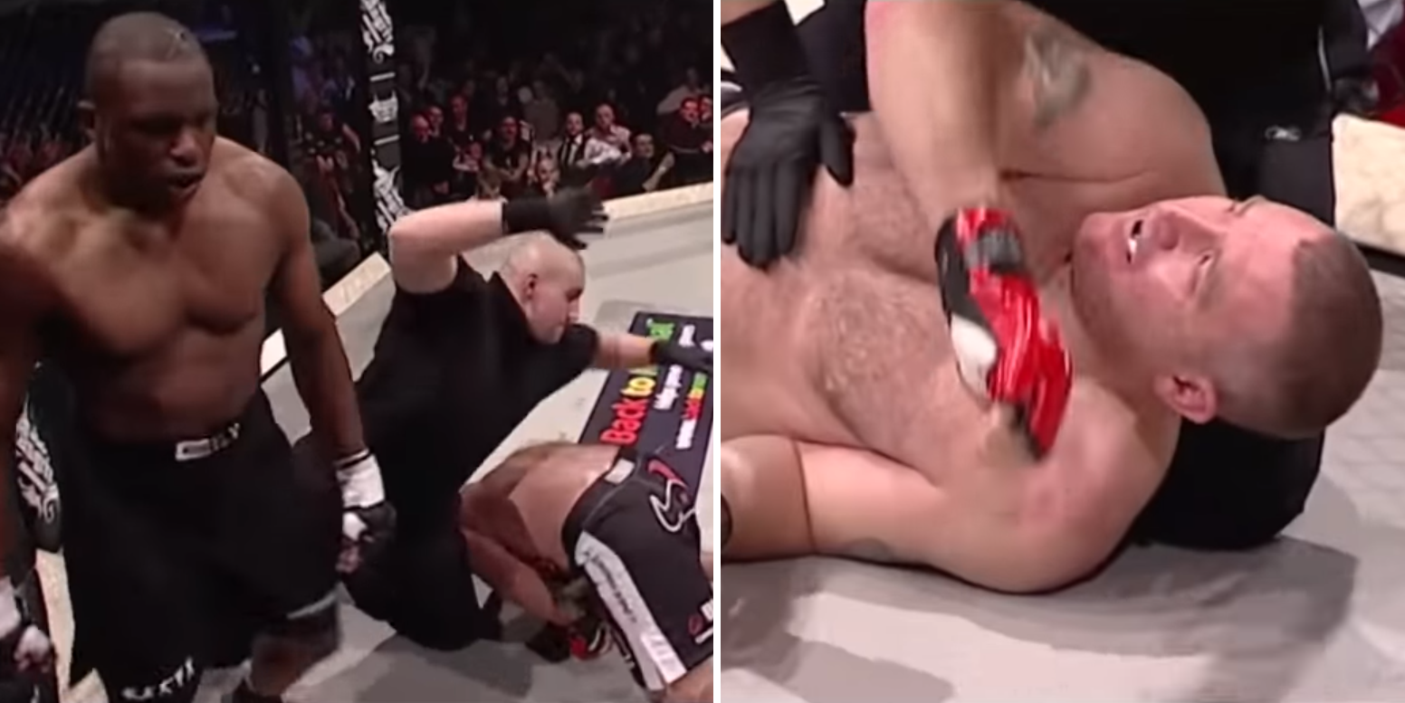 (VIDEO) Tak Dillian Whyte zadebiutował w MMA! Ciężki nokaut w 12 sekund, rywal bez żadnych szans