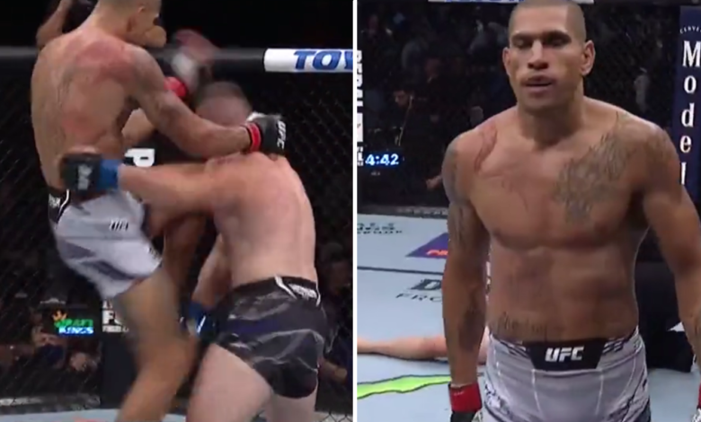 (VIDEO) Efektowny debiut Alexa Pereiry w UFC! Potężny nokaut latającym kolanem w wykonaniu "Poatana"