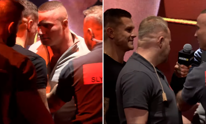 (VIDEO) Denis Załęcki twarzą w twarz z Alanem Kwiecińskim! Ogromne emocje przed walką na High League 2!