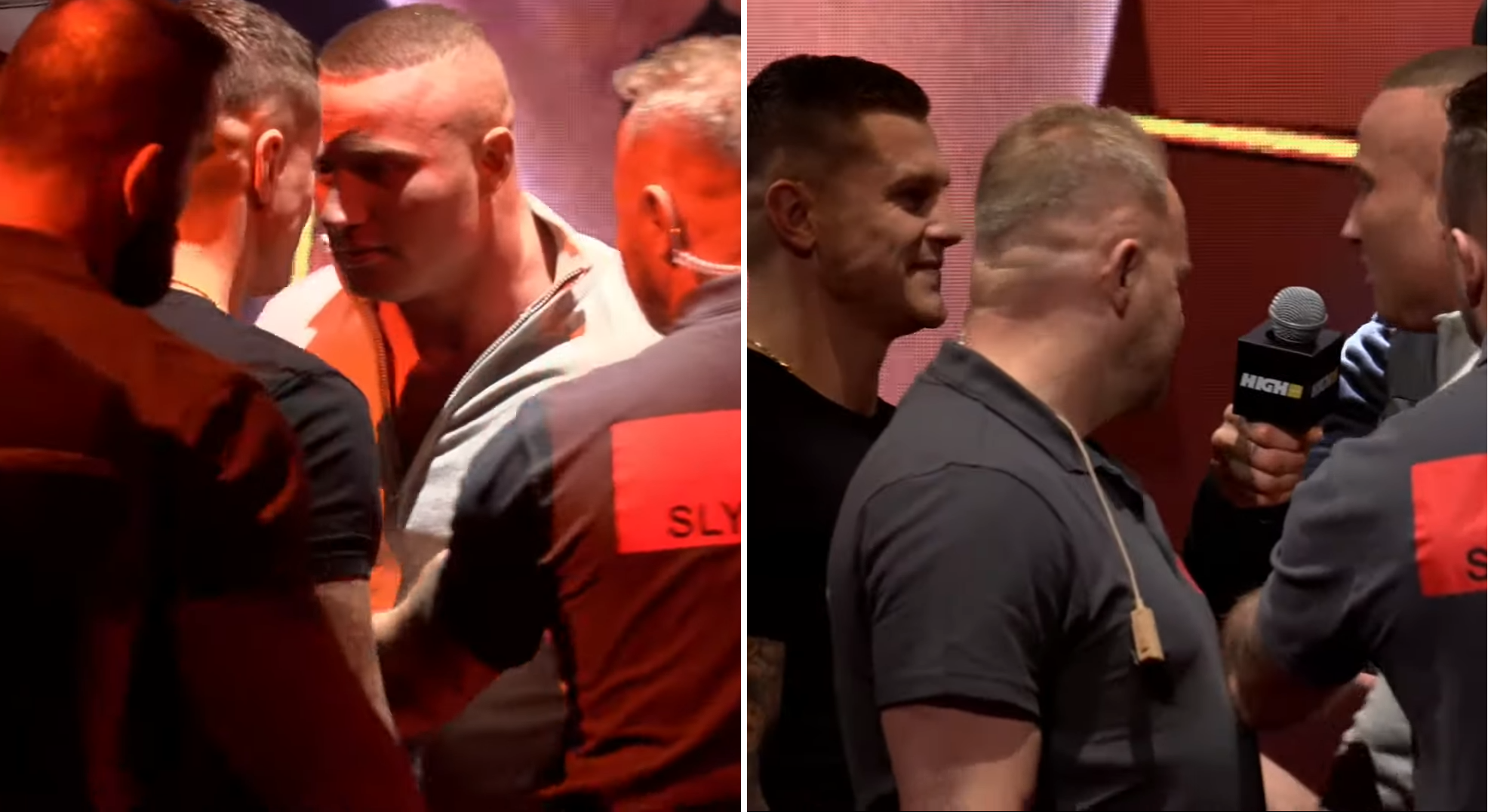 (VIDEO) Denis Załęcki twarzą w twarz z Alanem Kwiecińskim! Ogromne emocje przed walką na High League 2!