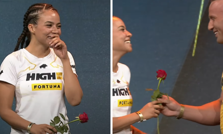 (VIDEO) Denis Załęcki romantyk! Lexy dostała różę!