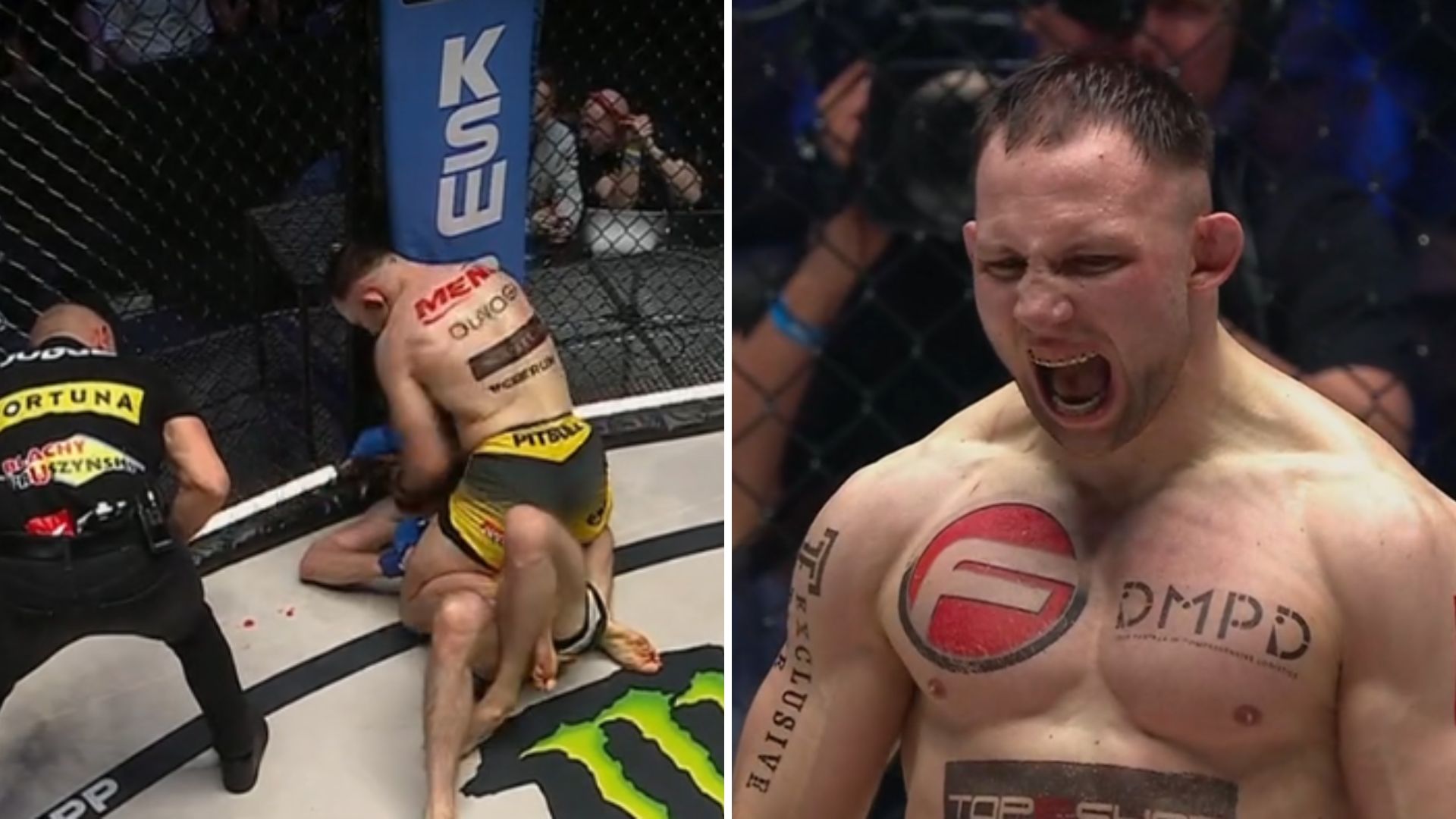 Adrian Bartosiński przez cały czas na tronie! Pokonał Tulshaeva na XTB KSW 113