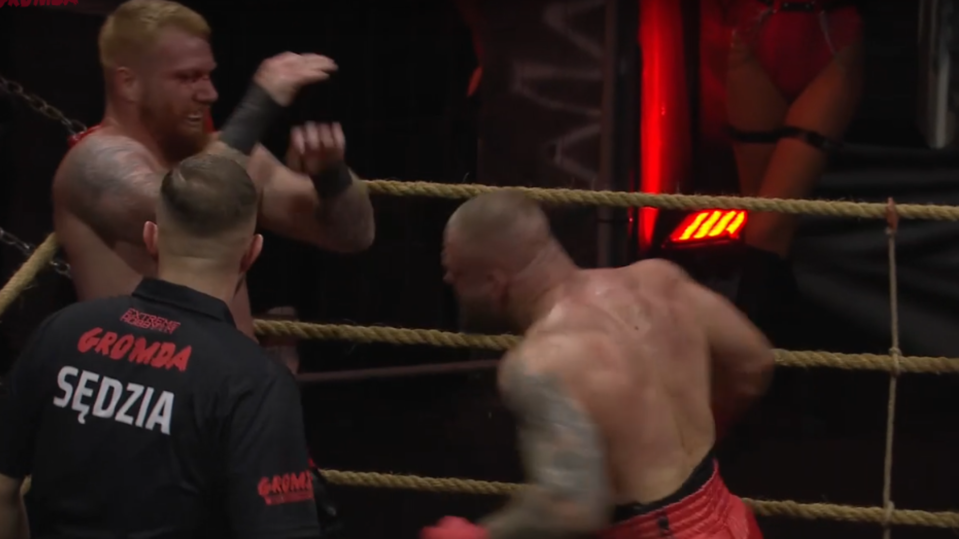 GROMDA 23: Gorilla znokautował Canelo! Potężne ciosy Polaka na tułów