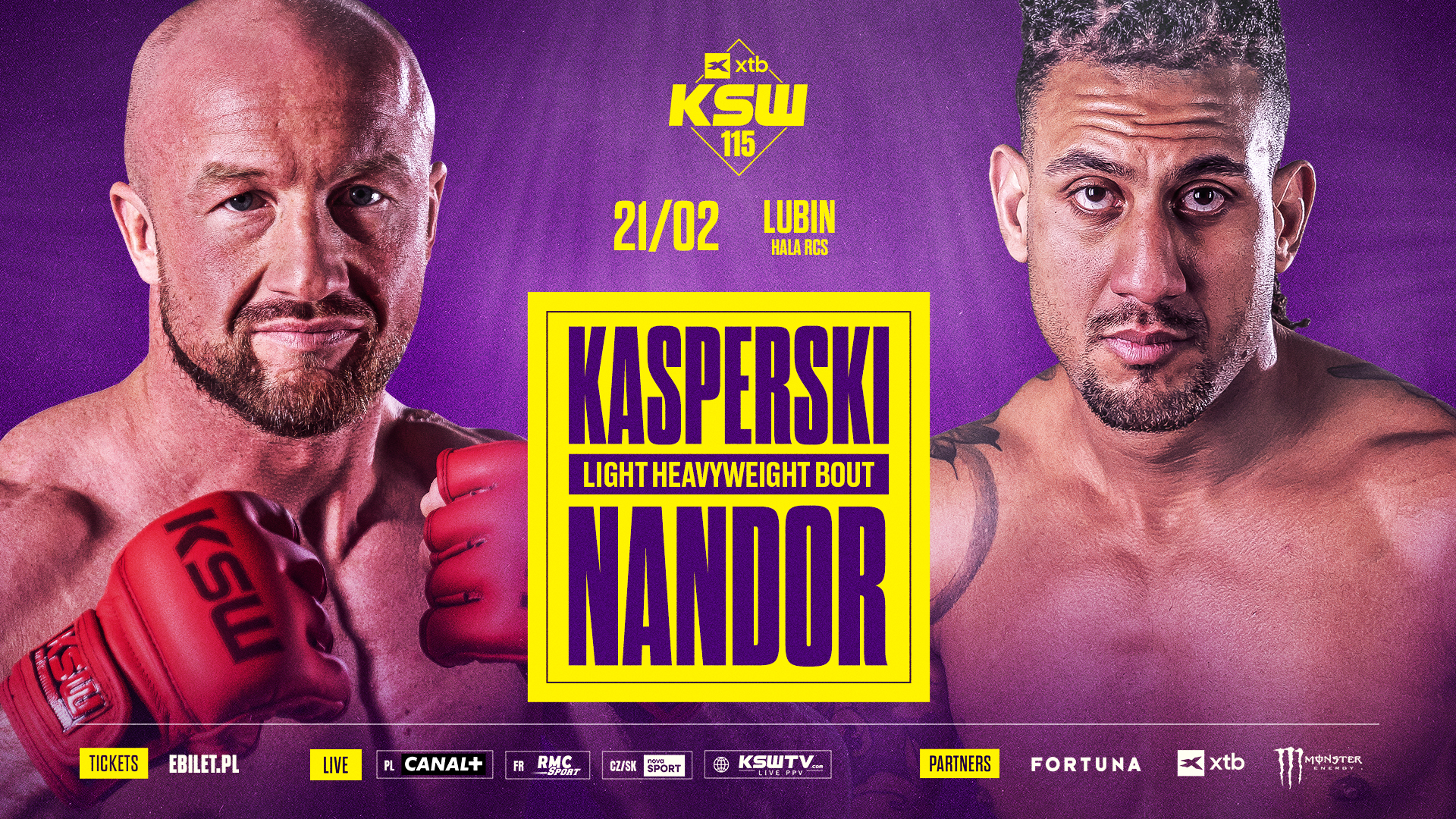 Dawid Kasperski vs. Jordan Nandoor na XTB KSW 115. Starcie kick-bokserów w Lubinie