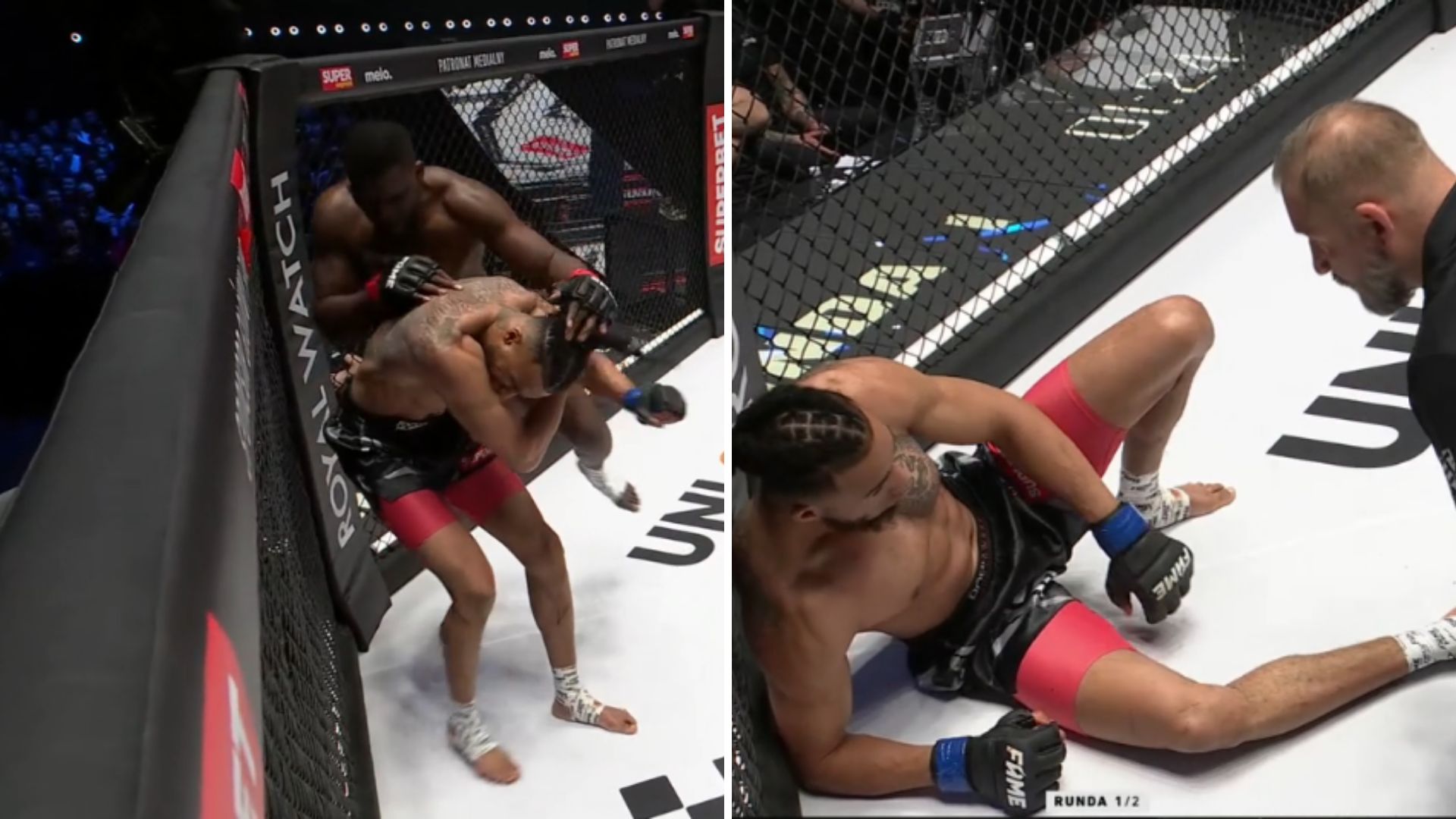 FAME MMA 29: Izu Ugonoh w finale turnieju! Szybki nokaut na Alberto