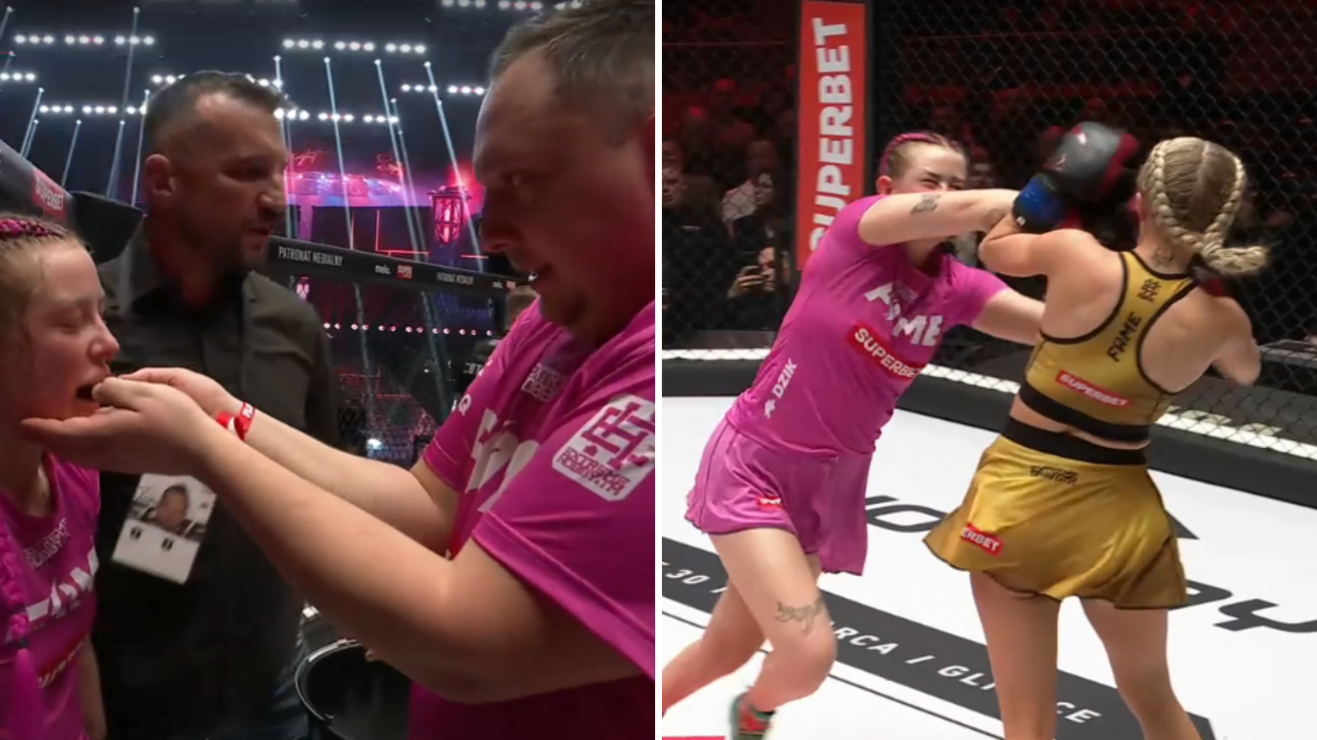 FAME MMA 29: Nati Magical wygrała w Tarnowie. Natalia Chereta pokonana