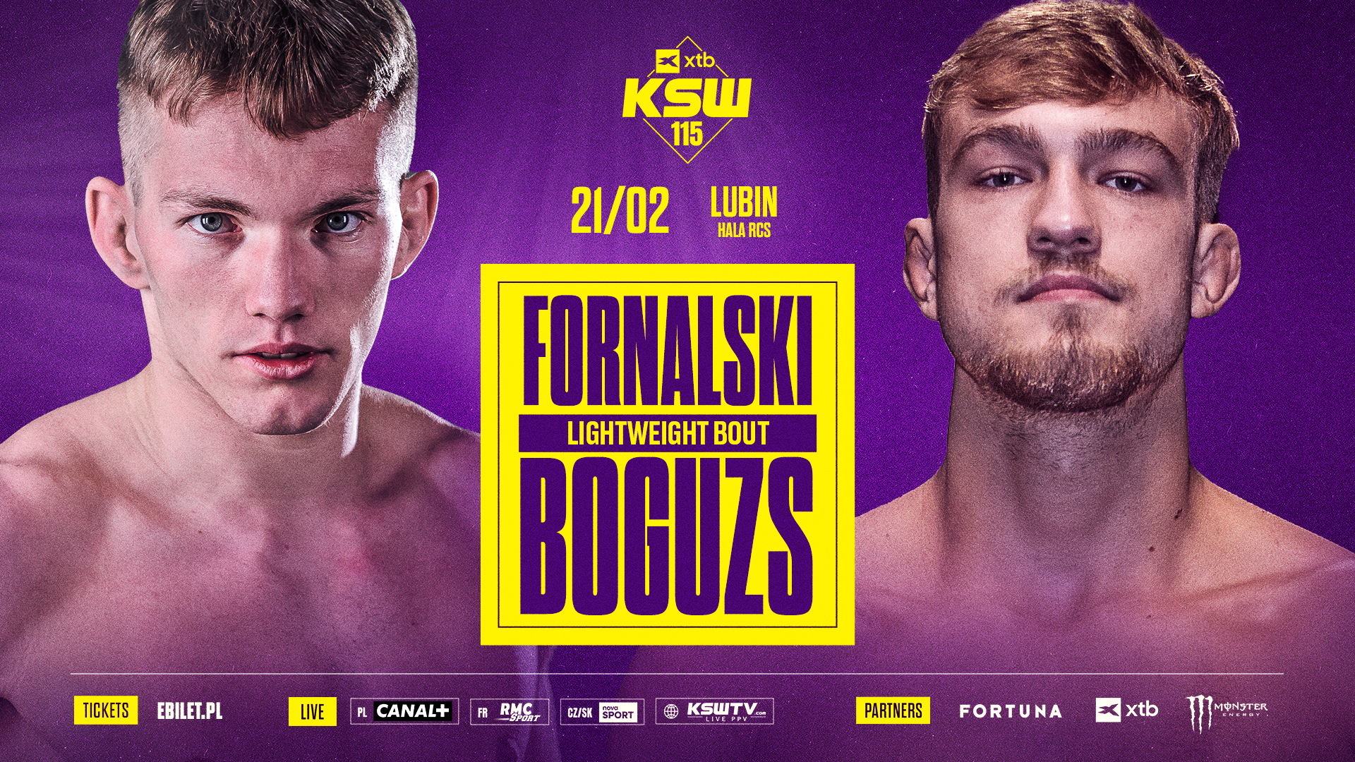 Kacper Fornalski poznał rywala na XTB KSW 115. Walka talentów europejskiej sceny potwierdzona