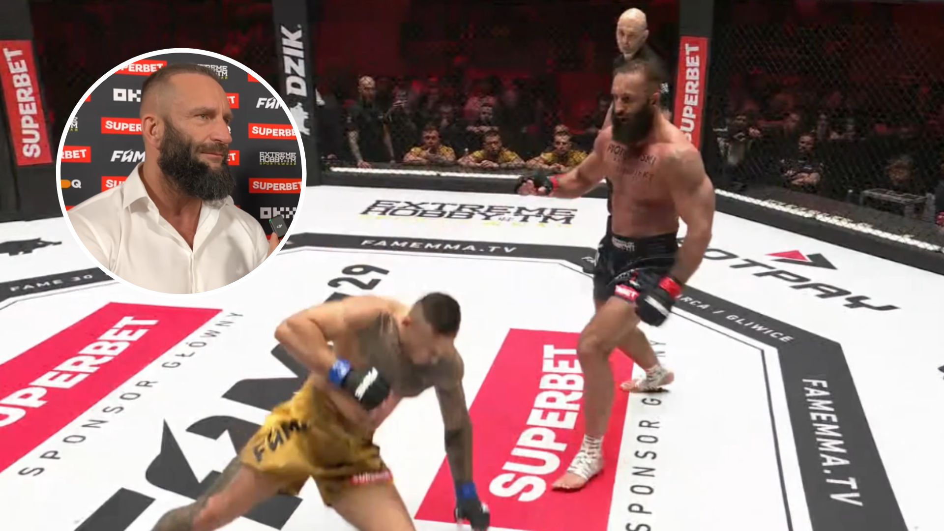 Dawid Załęcki o komentarzach po walce z Szachtą: Tak to tłumaczą, bo niczego nie pokazał [WIDEO]