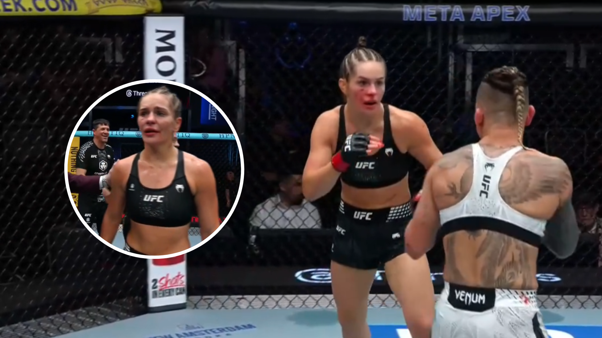 Klaudia Syguła z kolejną wygraną w UFC! Cachoeira pokonana na pełnym dystansie