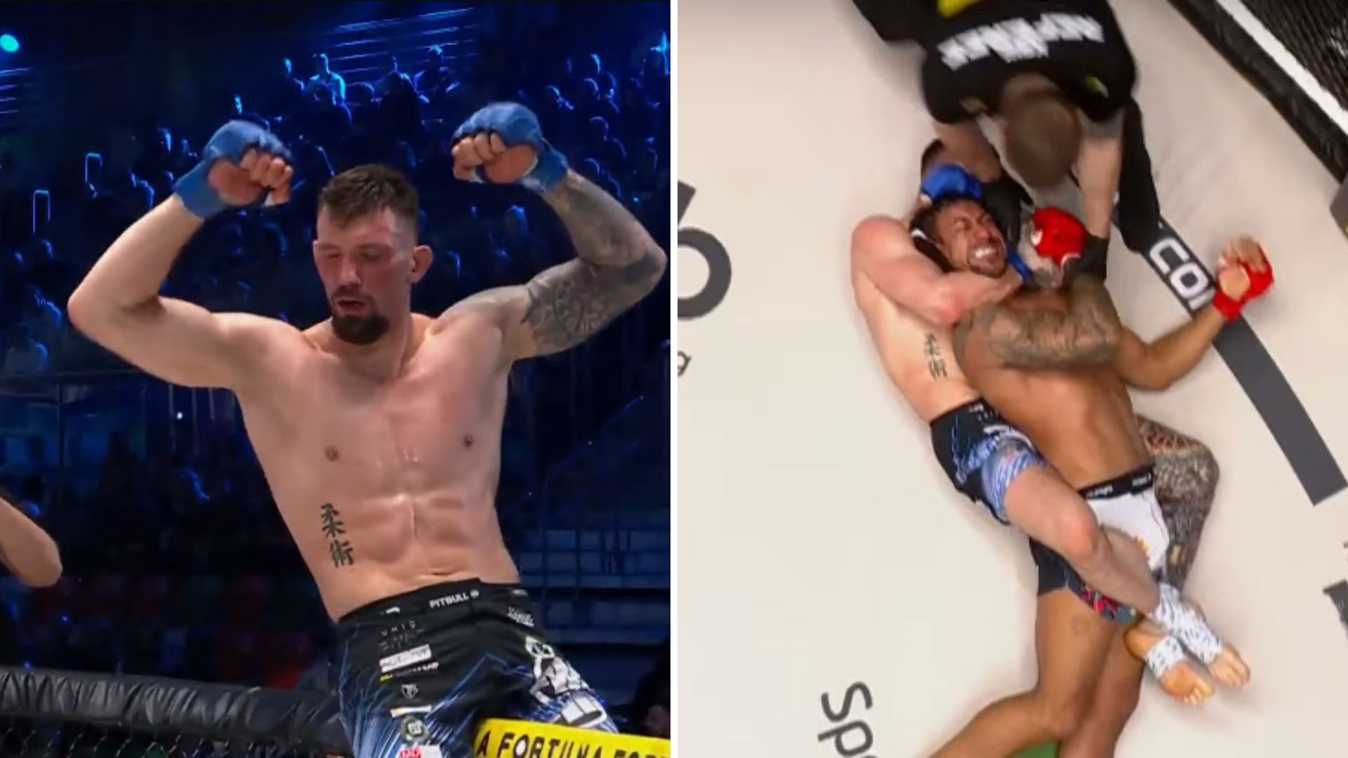 XTB KSW 115: Kacper Sochacki poddał Nandora w 1. rundzie. Efektowna wygrana debiutanta