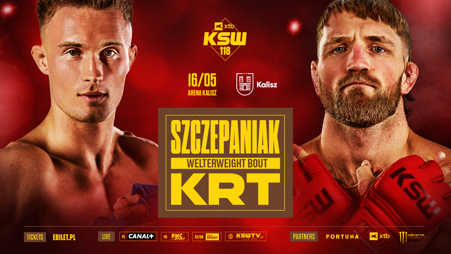 Oskar Szczepaniak vs Steven Krt na XTB KSW 118. Polsko-czeska batalia na gali w Kaliszu