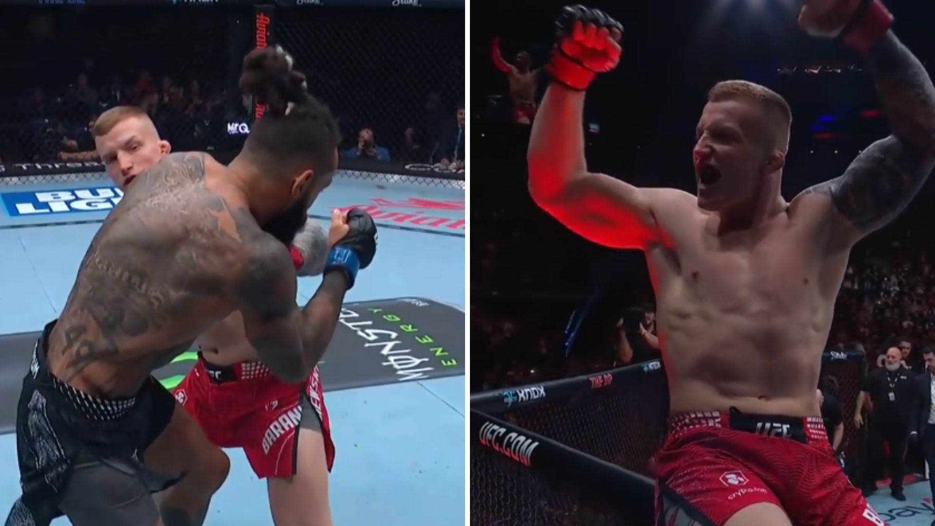 UFC: Iwo „Błyskawiczny” Baraniewski! Kolejny nokaut niepokonanego Polaka