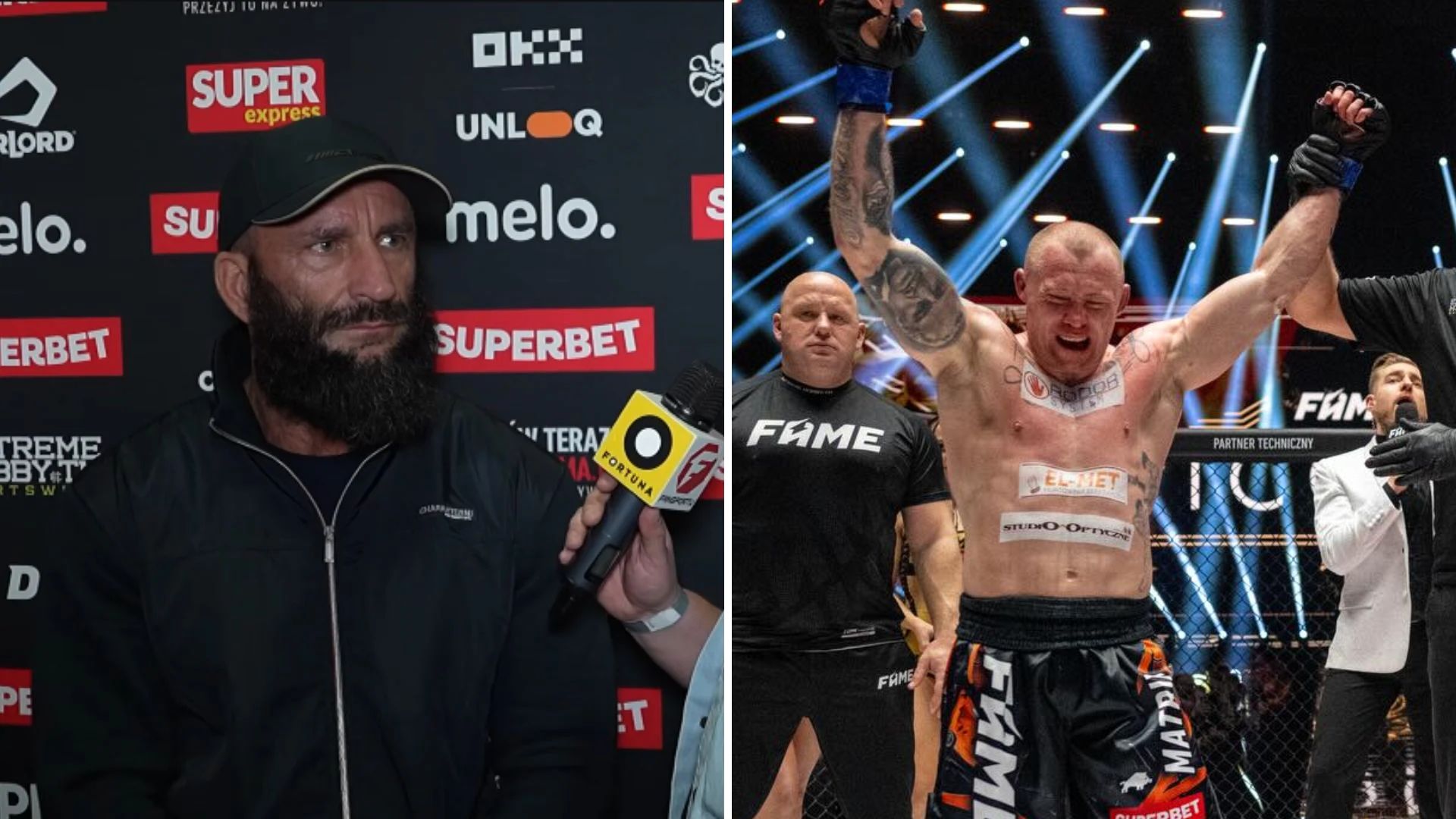 Dawid Załęcki humorystycznie o walce na FAME 31: Lew na królika?