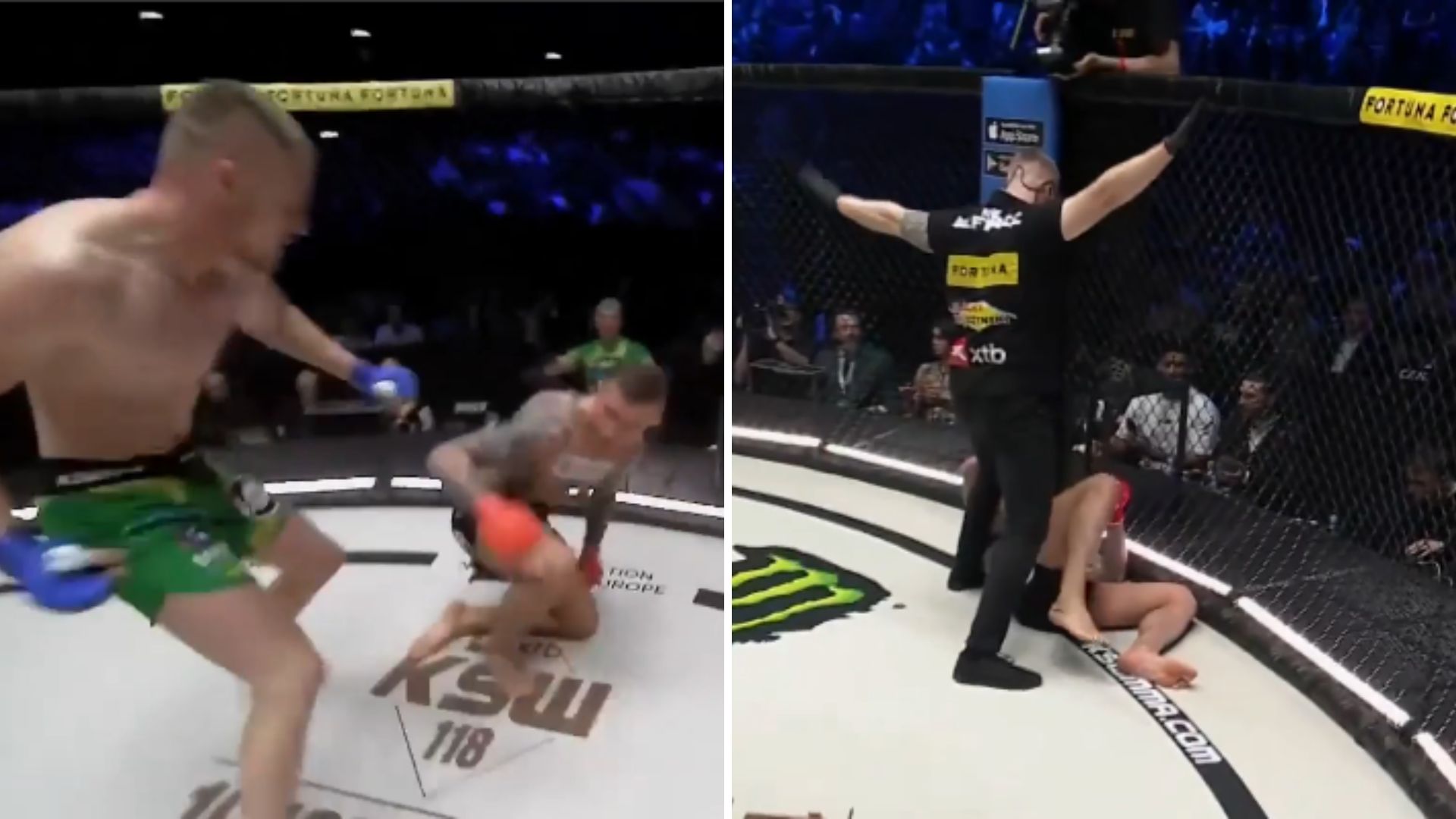 XTB KSW 117: Debiutant znokautował Siexę. Vrtacić pokonał Jacka Gacia