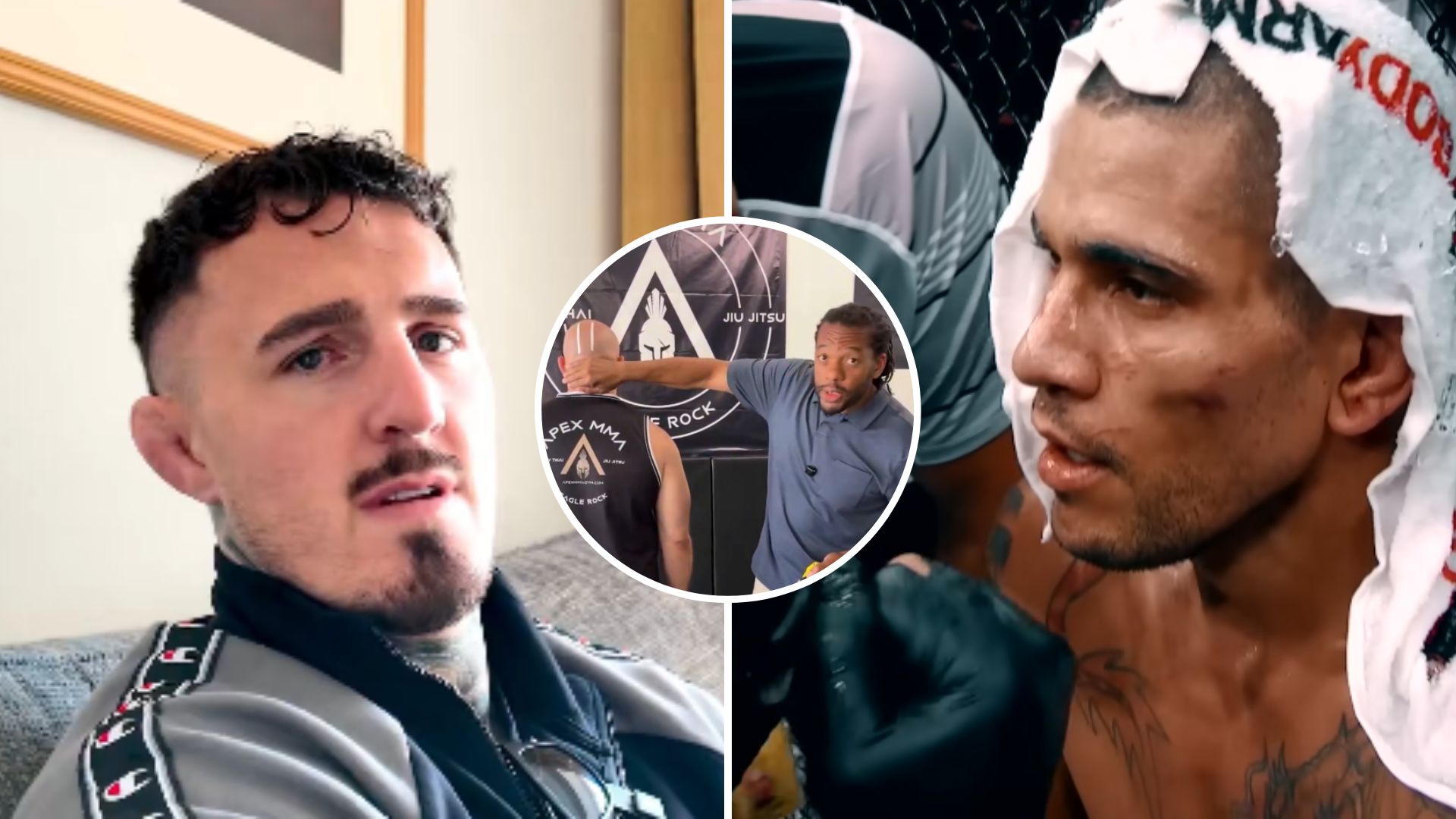 Alex Pereira i Tom Aspinall uderzają w Herba Deana: W MMA nie ma już zasad