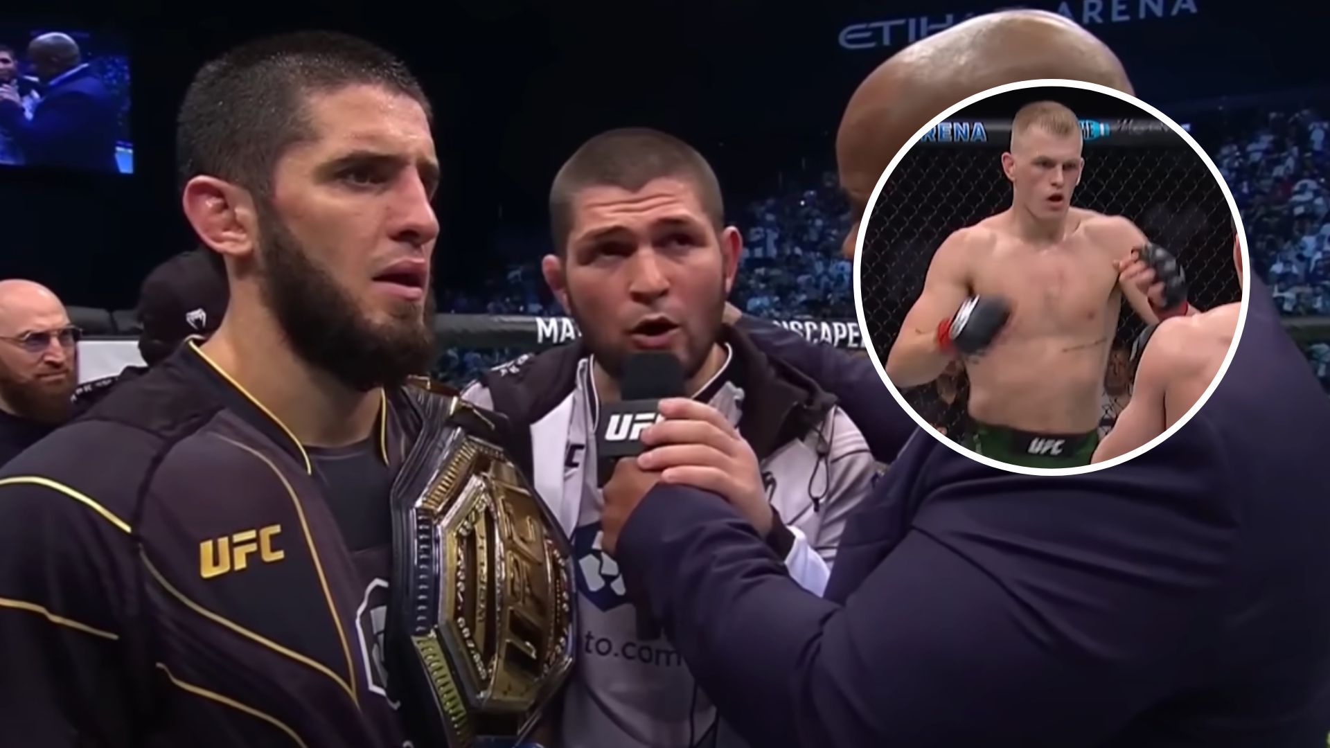 Islam Makhachev ocenił styl Garry’ego. Mistrz UFC nie gryzł się w język przed UFC 330