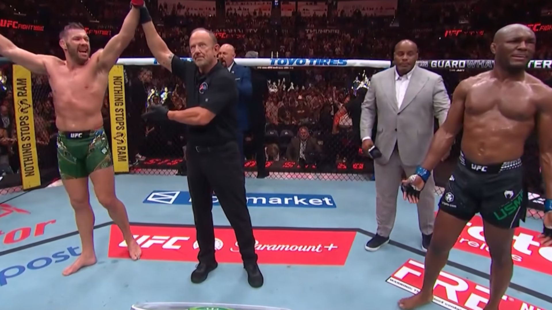 Du Plessis pokonał Usmana! Pewne zwycięstwo byłego mistrza w walce wieczoru UFC Oklahoma City