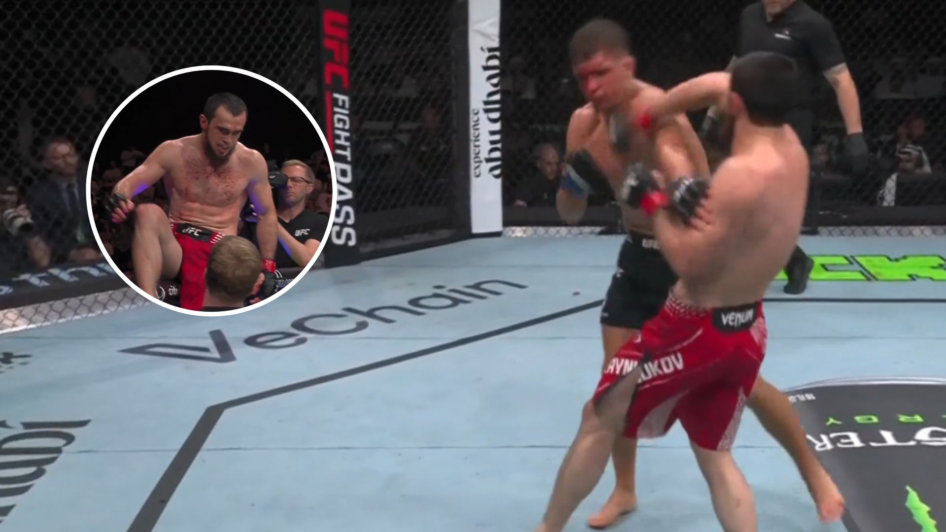 UFC: Bolesna przegrana Rzepeckiego. Zanyukov pewnie zwyciężył z Polakiem