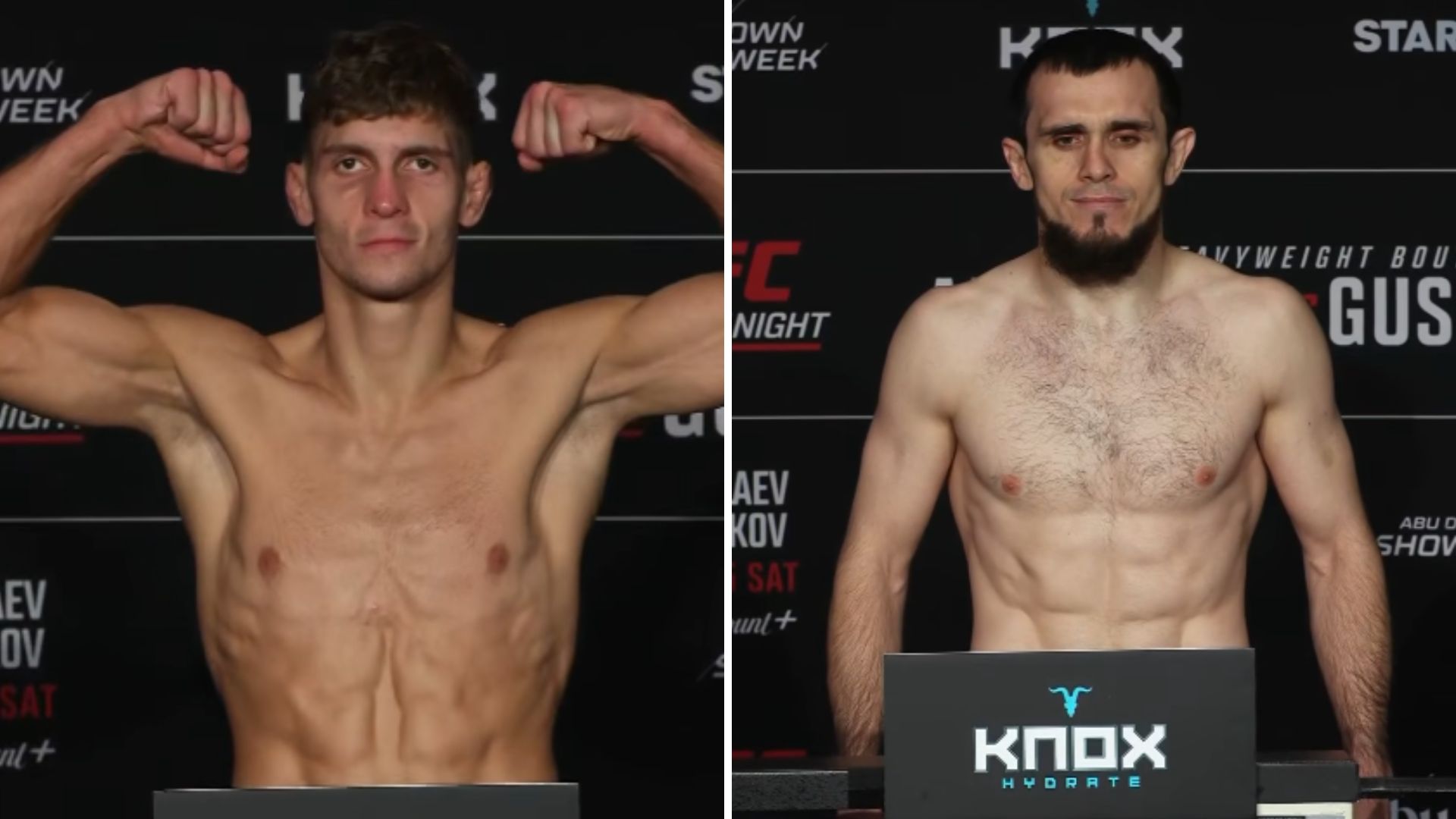 Ważenie przed UFC Abu Dhabi za nami. Rzepecki i Ankalaev gotowi do walki
