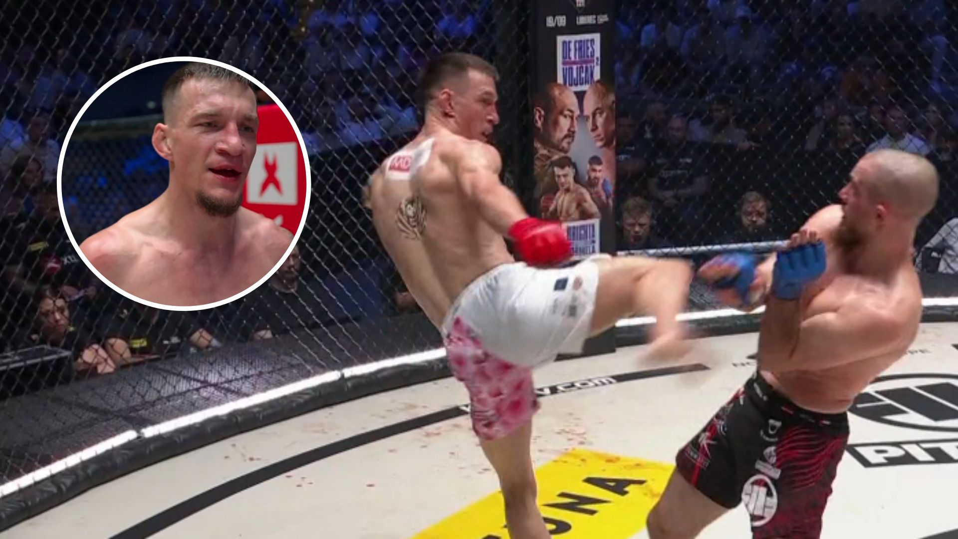 XTB KSW 120: Sebastian Przybysz zdominował rywala. Pewna wygrana byłego mistrza
