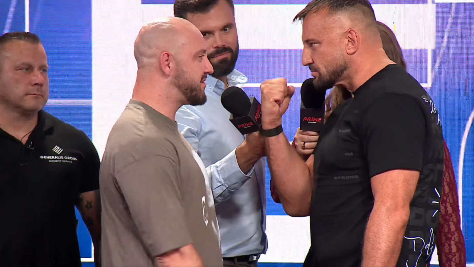 Ostre spojrzenia Jóźwiaka i Ryty. Zobacz face to face przed PRIME 18