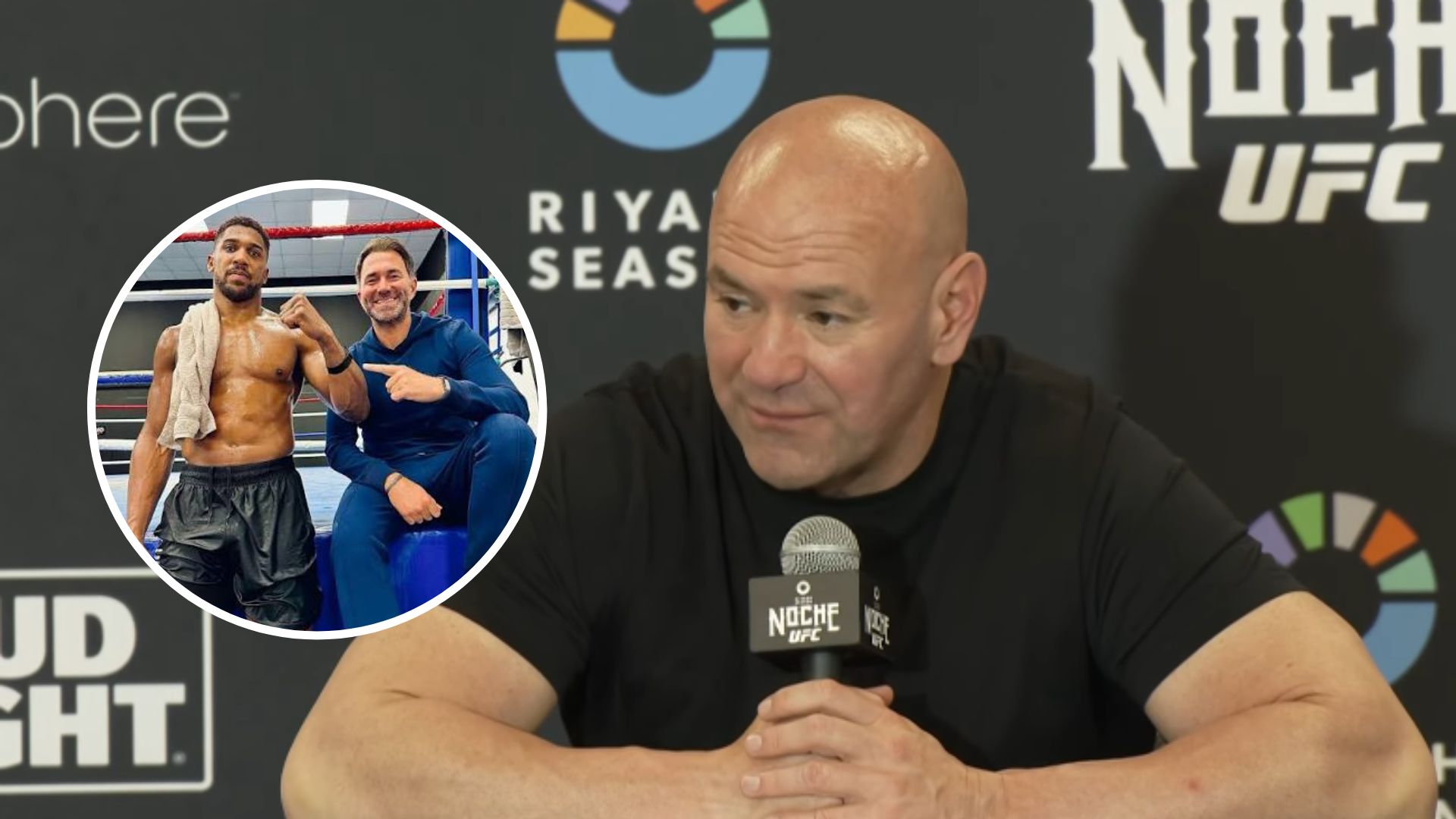 Dana White pochwalił Eddiego Hearna! Poszło o Fury vs. Joshua