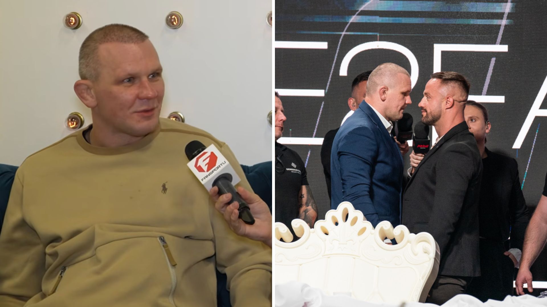 Skawian skreślił Pasternaka przed PRIME 19. Wampir odpowiedział z uśmiechem [WIDEO]