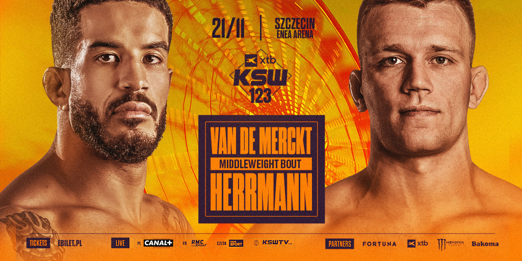 Szymon Herrmann zadebiutuje na XTB KSW 123 walką z Alainem Van De Mercktem