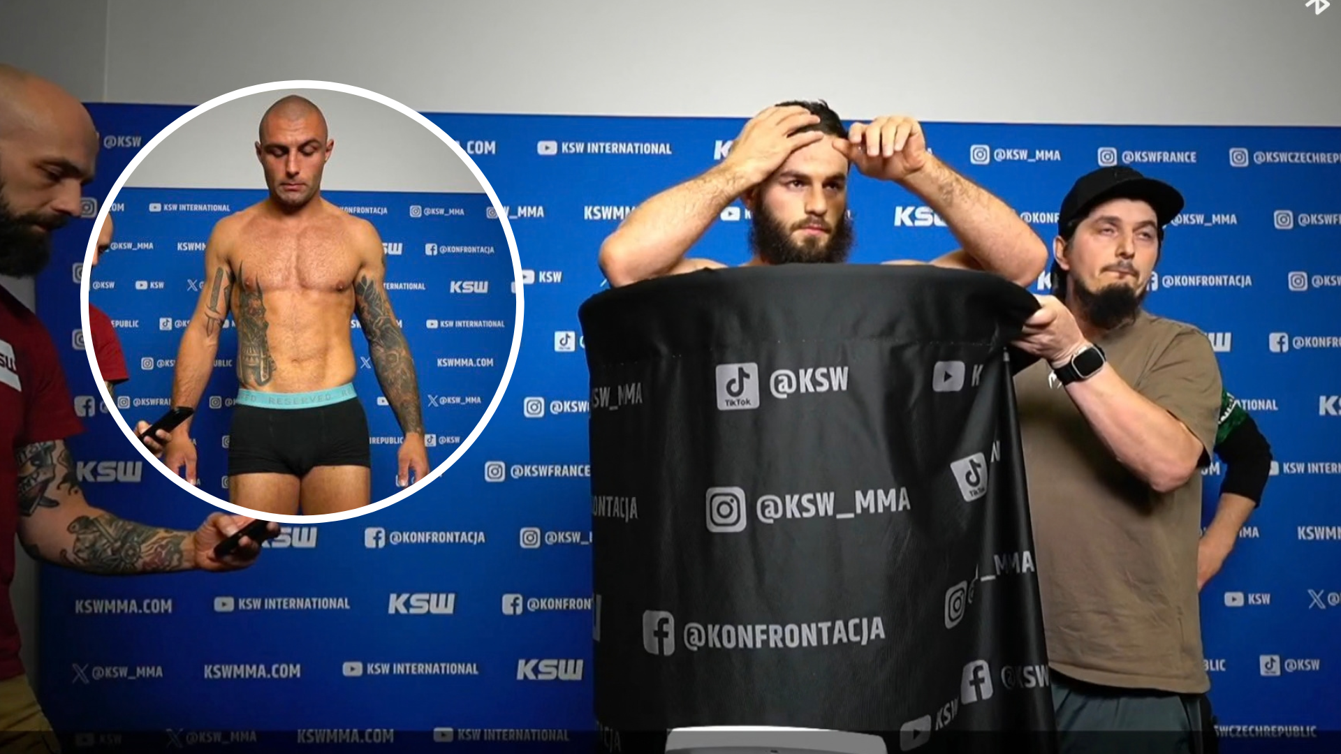 Fatalny bilans ważenia przed XTB KSW 122! Trzech fighterów przestrzeliło limit